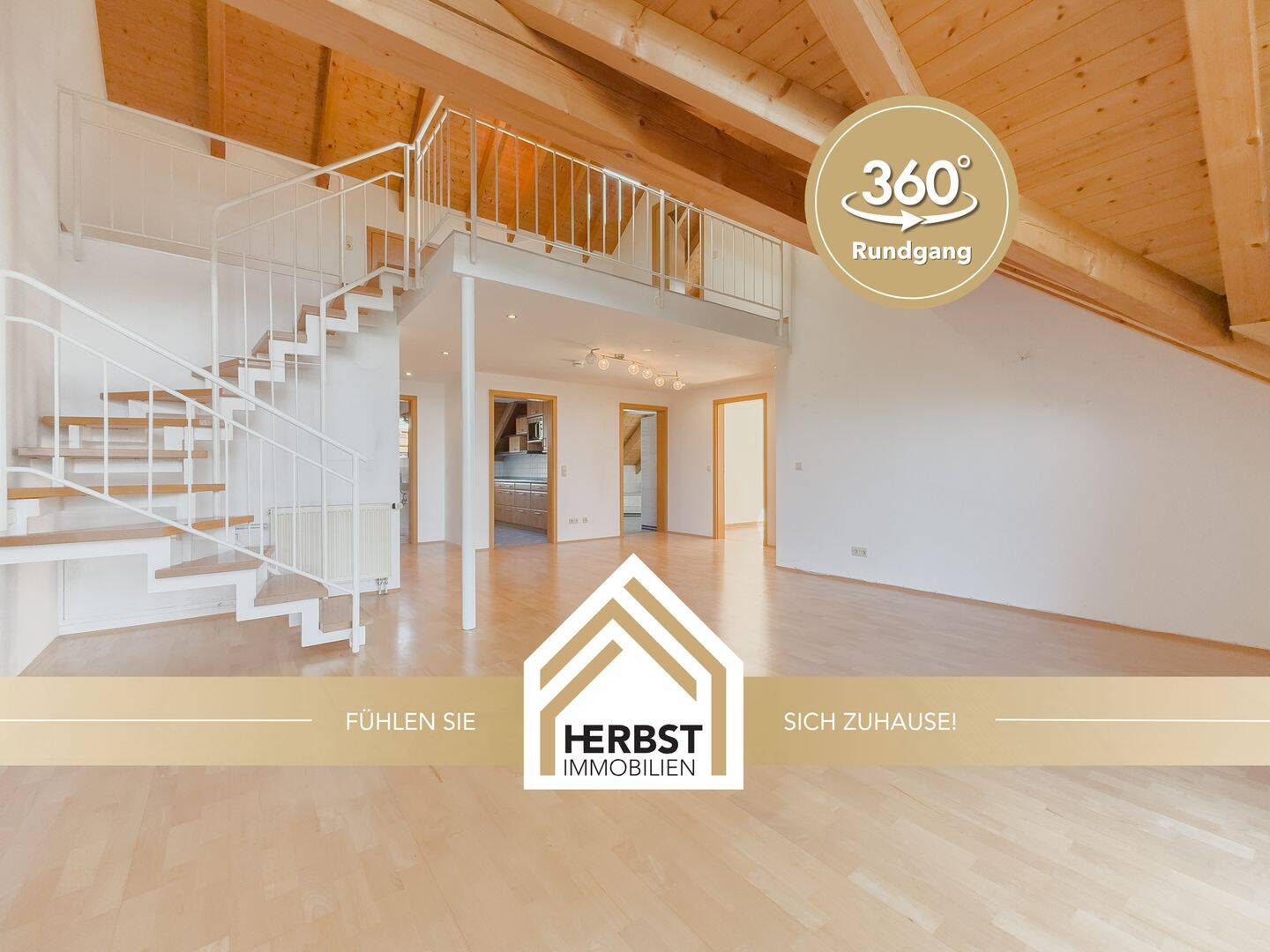 Wohnen auf zwei Ebenen: 4,5-Zimmer-Maisonettewohnung mit Balkon in gepflegter Wohnanlage, 78078 Niedereschach