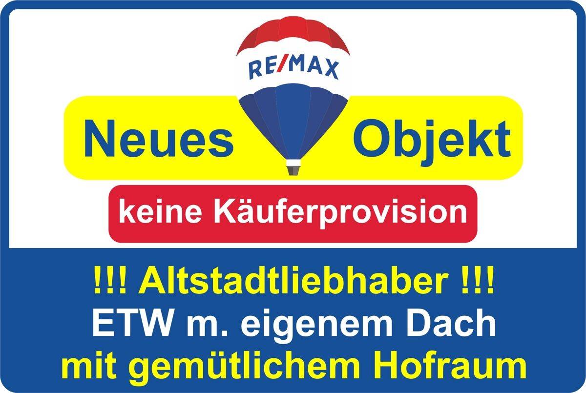 Keine Käuferprovision! Kaufen Sie ab € 350,- mtl.*/Altstadtliebhaber aufgepasst! 4 Zi-ETW & Hofraum!, 63785 Obernburg a. Main
