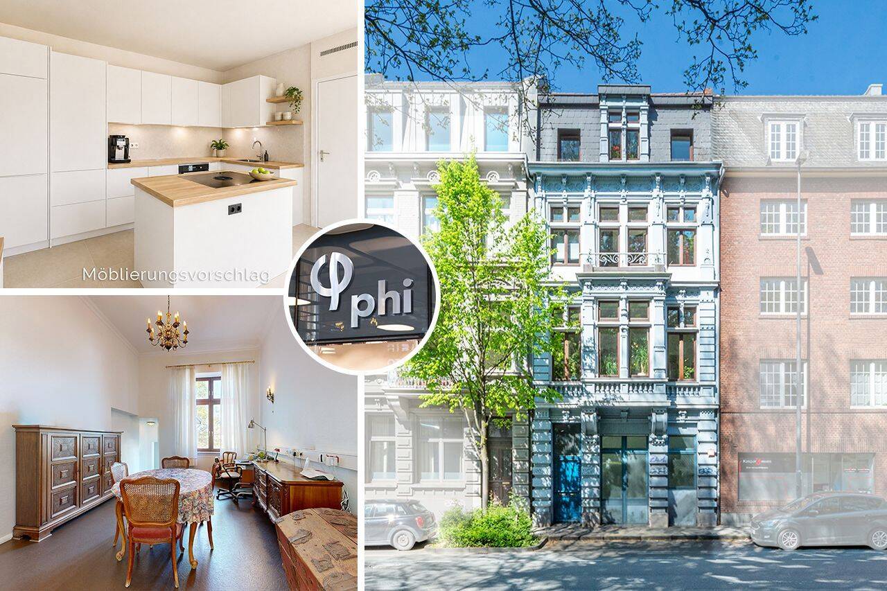 PHI AACHEN – Einmalige Maisonette mit Altbaucharme und Garten in gut angebundener Lage von Aachen!, 52064 Aachen