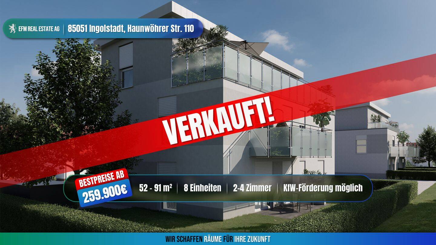 ++ZINS-/MIET-/ENERGIESPAREND++ 2 ZKB mit KfW 100.000€-Darlehen
