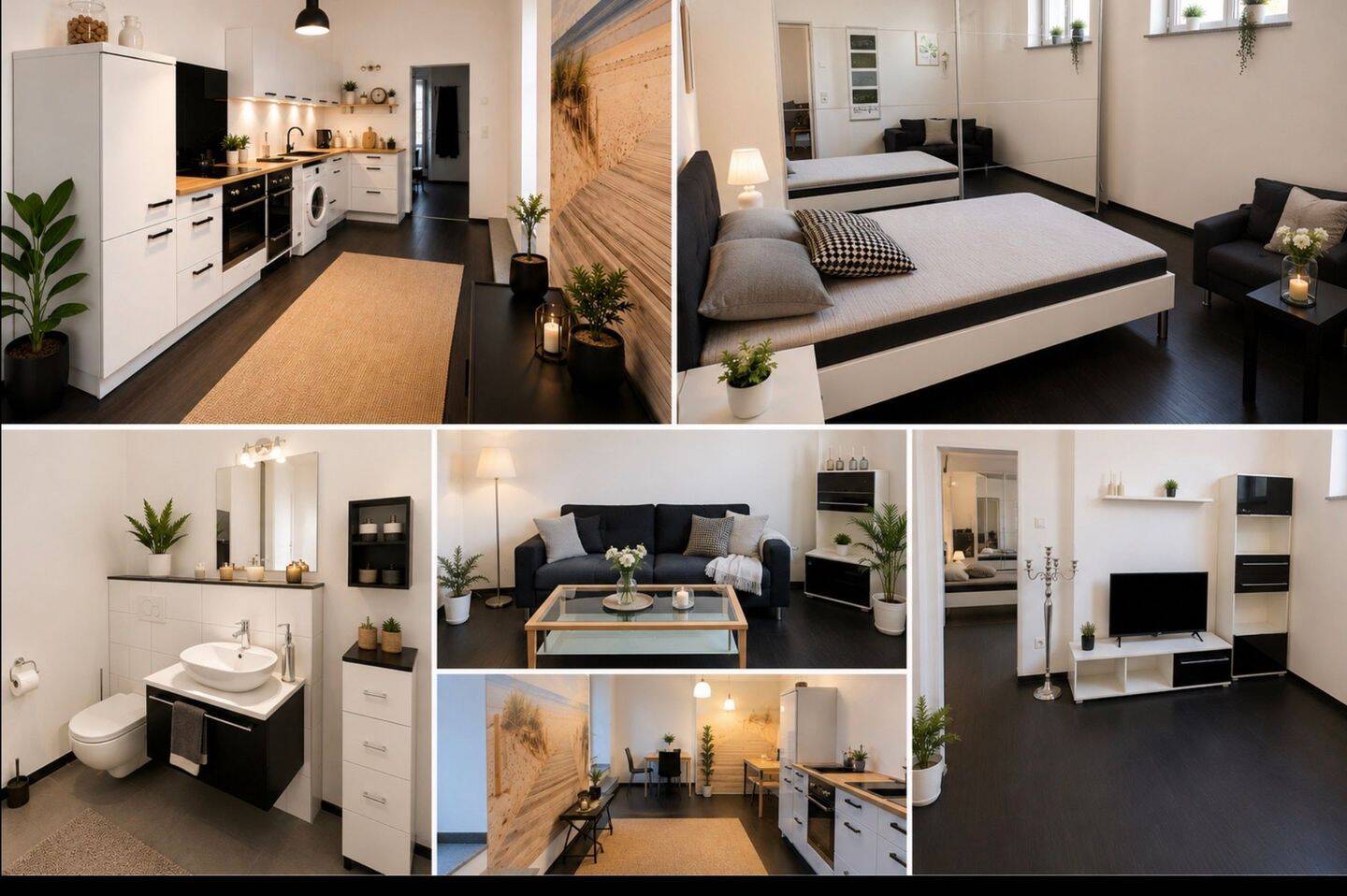 Möblierte 2-Zimmer-Wohnung in ruhiger Lage von Gotha, 99867 Gotha