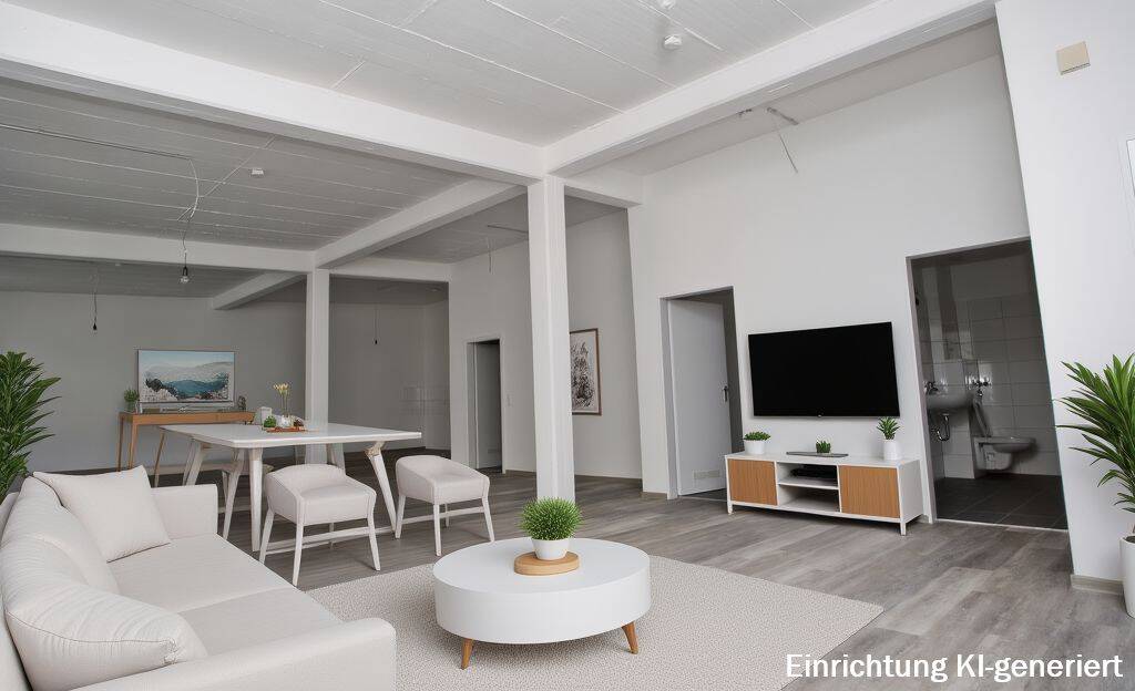 Exklusive 3-Zimmer Loft-Wohnung mit Einbauküche, 70184 Stuttgart (Frauenkopf Mitte Ost Süd)