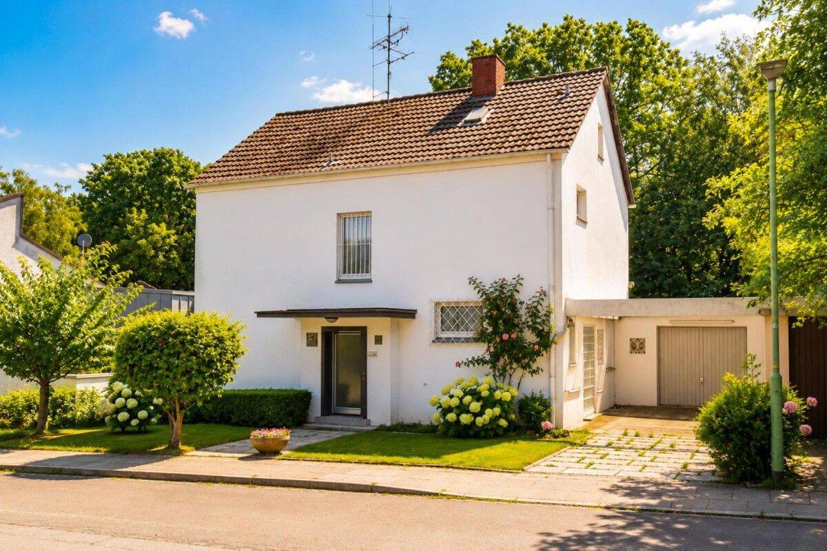 Waldseite Kantorie! Sanierungsbedürftiges, ausbaufähiges Zuhause mit Garten & Garage in Stadtwald, 45134 Essen (Bergerhausen Bredeney Rellinghausen Stadtwald)