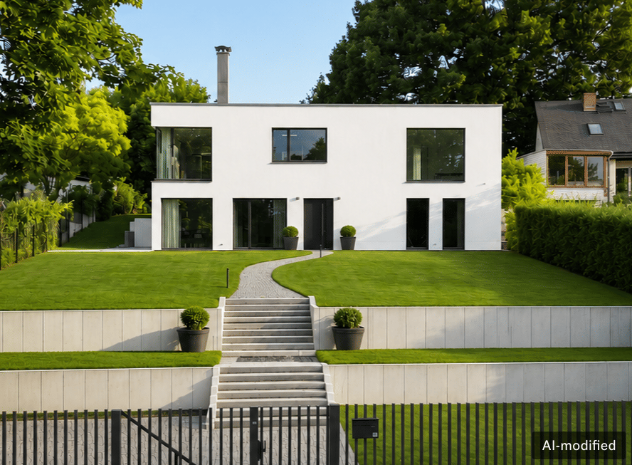 Architektur-Highlight in der Nauener Vorstadt  mit Blick auf den Jungfernsee