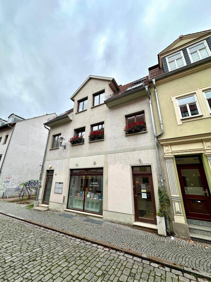 Gemütliche 3 Raum Maisonette Wohnung in Zentrumsnähe mit Einbauküche, 2 Bädern, Balkon sowie Dachterasse, 99423 Weimar (Altstadt Innenstadt Nordvorstadt Südstadt Westvorstadt)