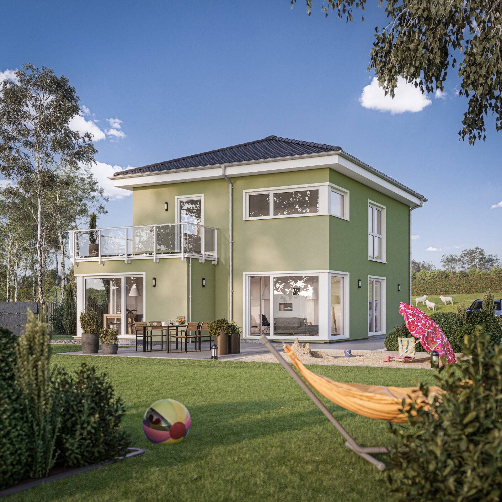 LivingHaus Stadtvilla – Dein individuelles Traumhaus in Rostocks grüner Oase