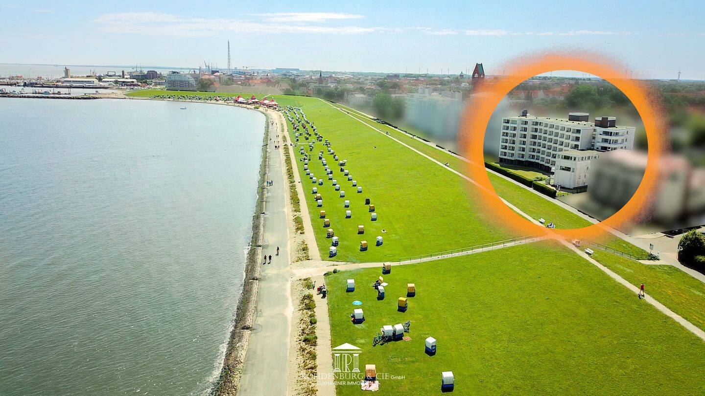 1,5 Zi.-Wohnung mit Blick auf den Weltschifffahrtsweg, 27472 Cuxhaven