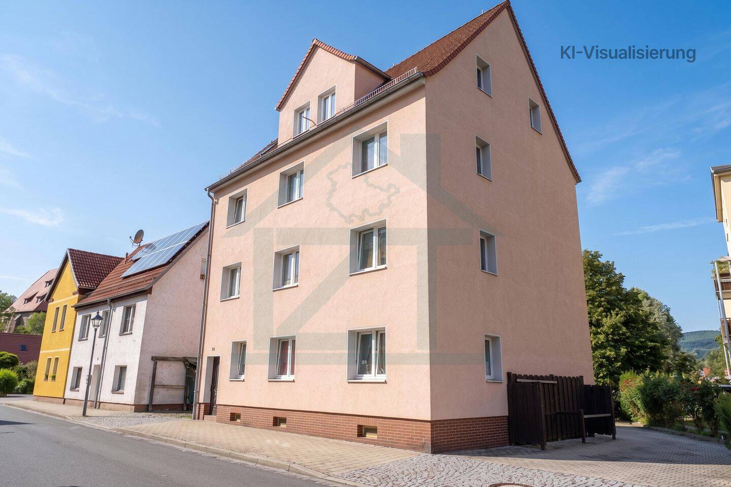 3,5-Raum-Erdgeschosswohnung mit Hof-Stellplatz und großem Keller