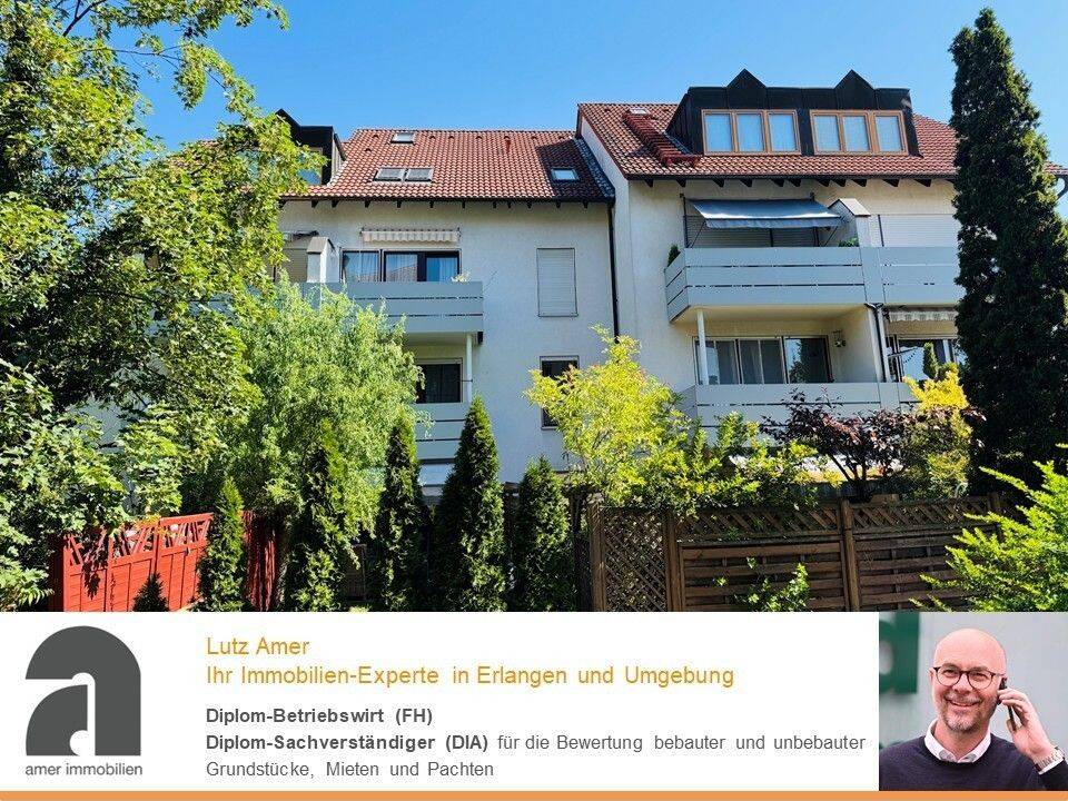 Vermietete 1-Zimmer-Eigentumswohnung in Erlangen-Bruck, 91058 Erlangen (Bruck Eltersdorf Erlangen-Süd Sebaldussiedlung Tennenlohe)