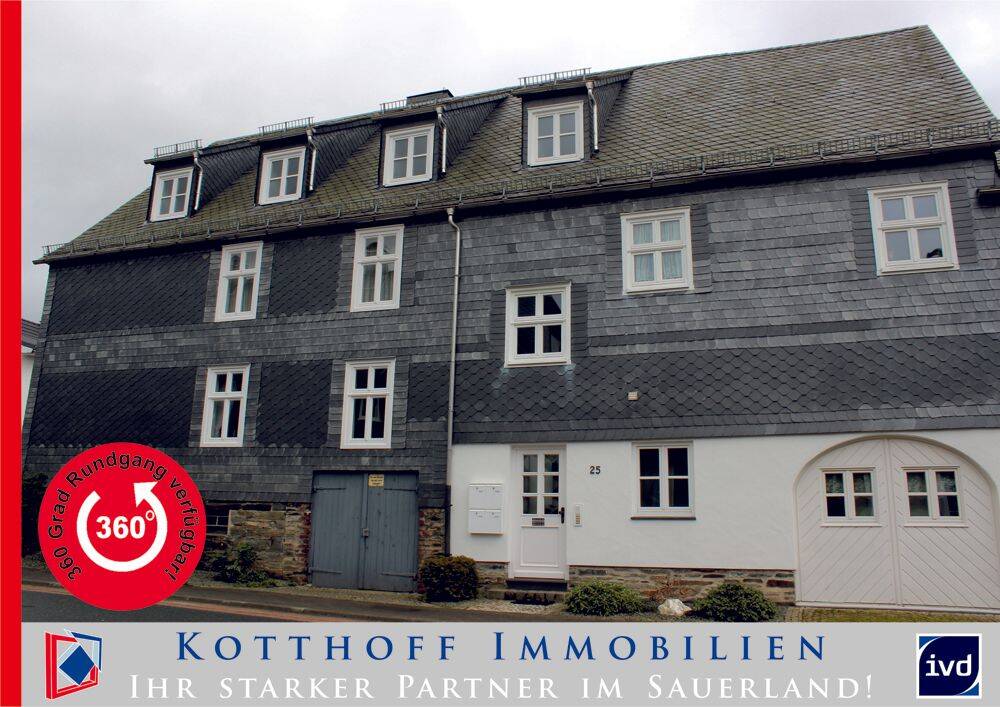Gemütliche Erdgeschosswohnung in Siedlinghausen, 59955 Winterberg