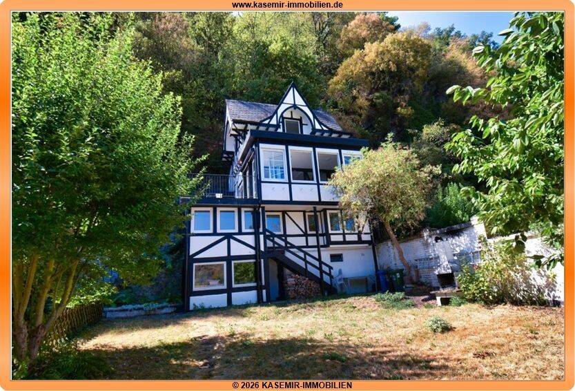 Zauberhaftes Fachwerk-Juwel mit Panoramablick auf den Rhein & Burg Katz, 56329 Sankt Goar