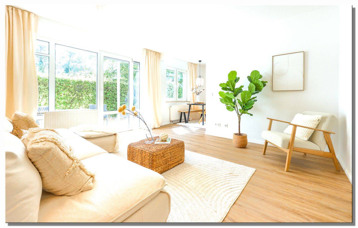 Einzugsbereite 3-ZKB mit Terrasse, Stellplatz, Top-Zustand, Harleshausen, 34128 Kassel (Harleshausen Jungfernkopf Kirchditmold)