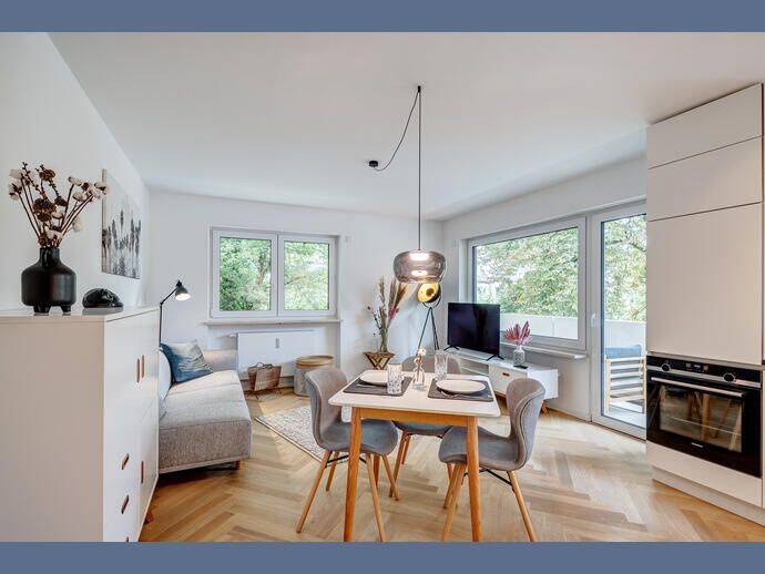 Möbliert: Top möblierte Wohnung in gehobener Wohnlage, 80638 München (Moosach Neuhausen-Nymphenburg)