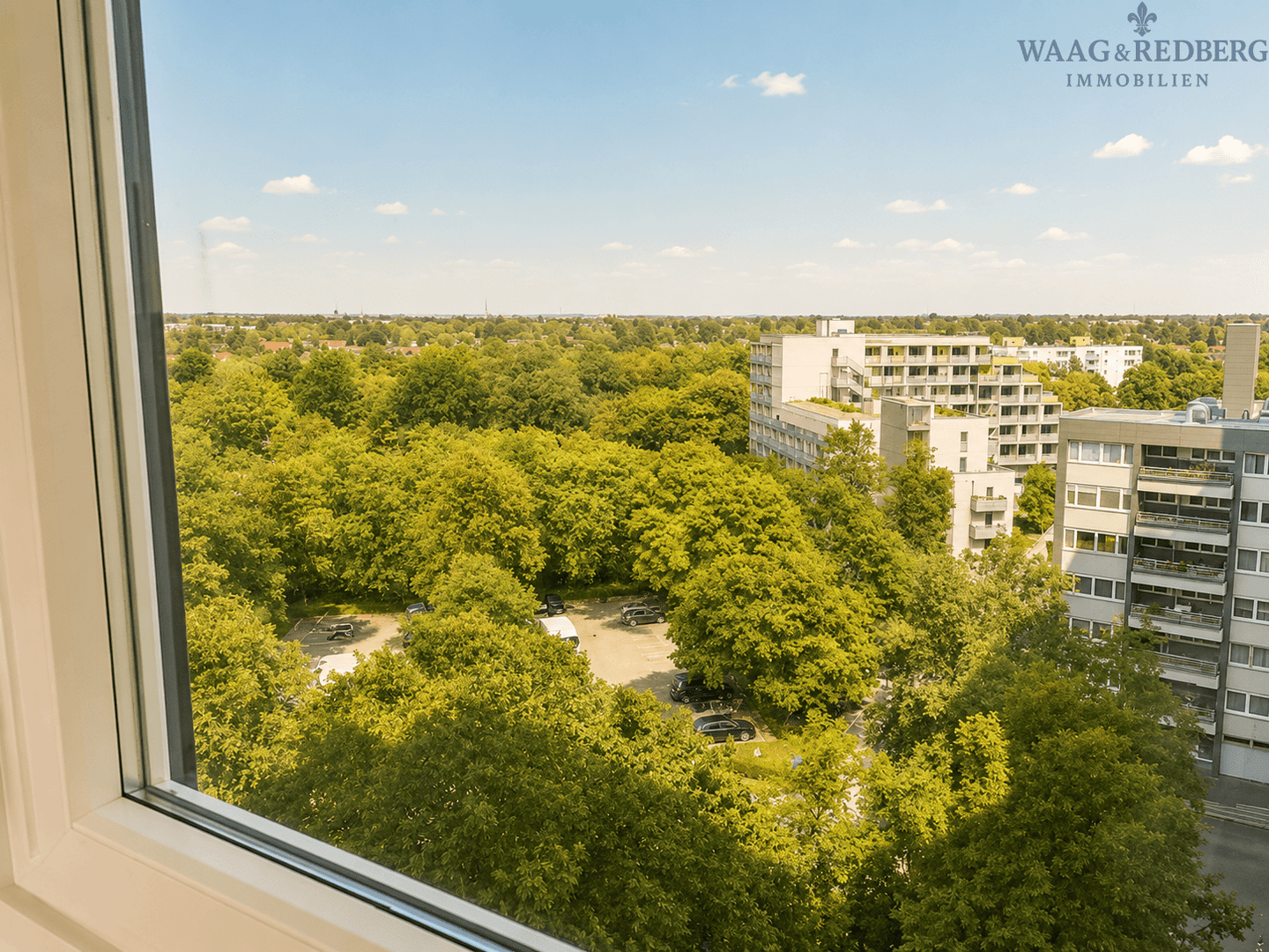 Freie Sicht über München/Perlach, 81735 München (Berg am Laim Ramersdorf-Perlach Trudering-Riem)