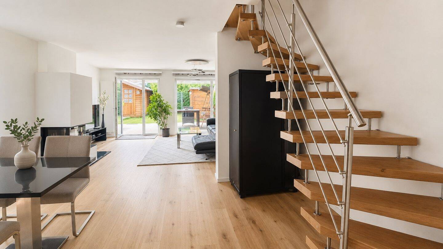 Reihenendhaus, sofort bezugsfrei in Fredersdorf Kaminwärme und Gartenglück – 115 m², 15370 Fredersdorf-Vogelsdorf