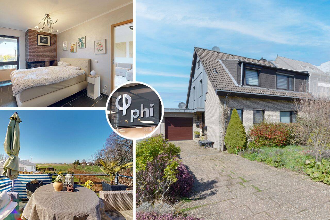 PHI AACHEN – Attraktive Doppelhaushälfte mit Garten, Terrasse und Garage in Aachen-Horbach!