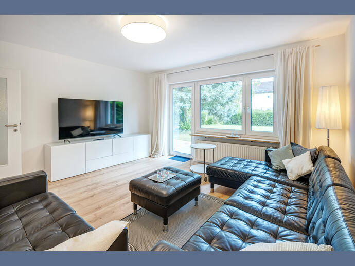 Möbliert: Wunderschöne Wohnung mit Terrasse und Garten, 85622 Feldkirchen