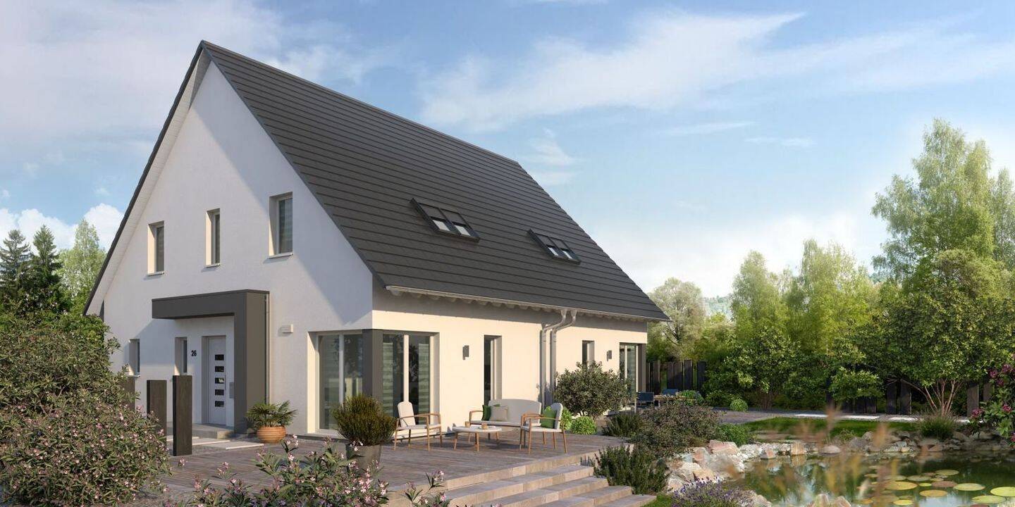 Modernes Doppelhaus Double 4 – Flexibilität und Komfort auf höchstem Niveau, 77839 Lichtenau