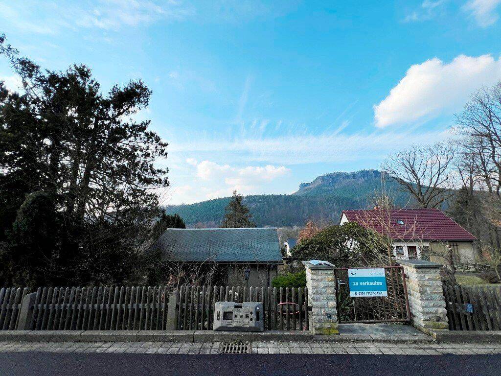 BAUGRUNDSTÜCK MIT WOCHENENDHAUS ZU VERKAUFEN, 1824 Königstein/Sächs. Schw.