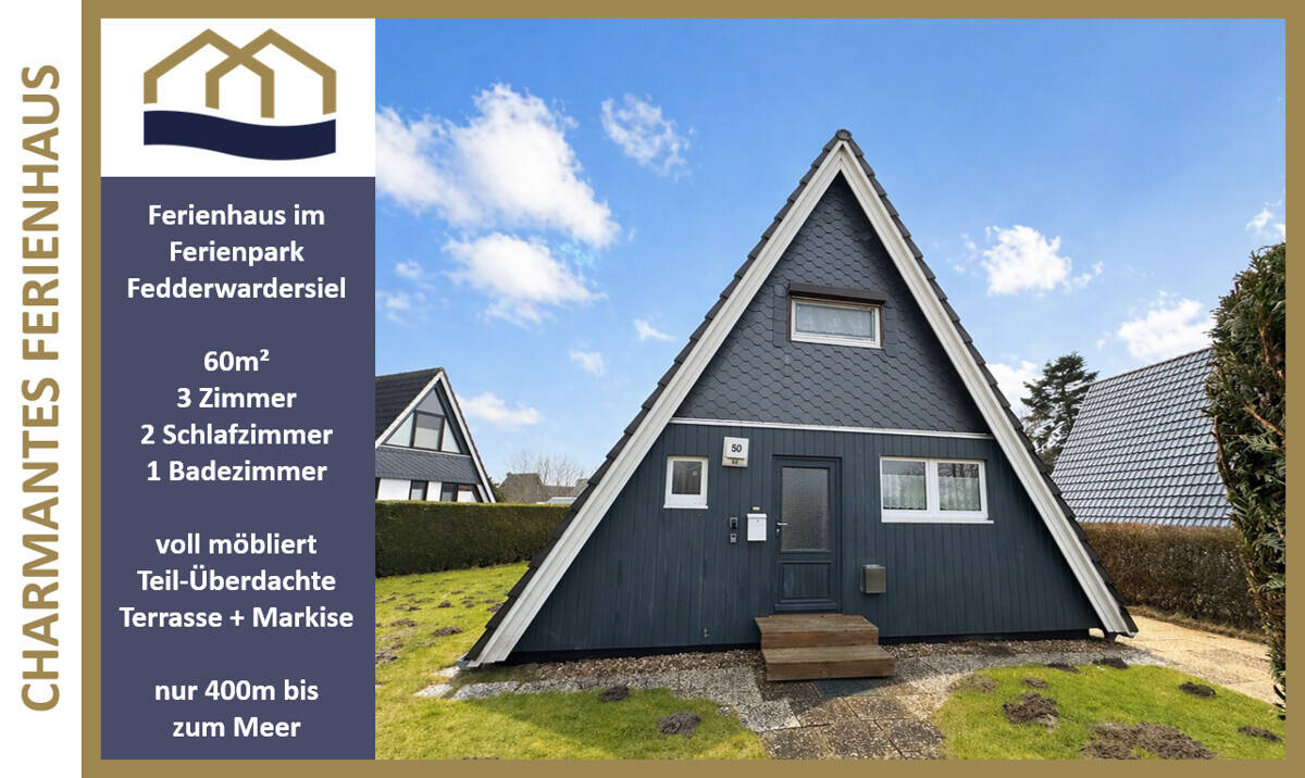 Nur 300m zum Meer! Ihr gepflegtes und voll möbliertes Ferienhaus an der Nordsee, 26969 Butjadingen