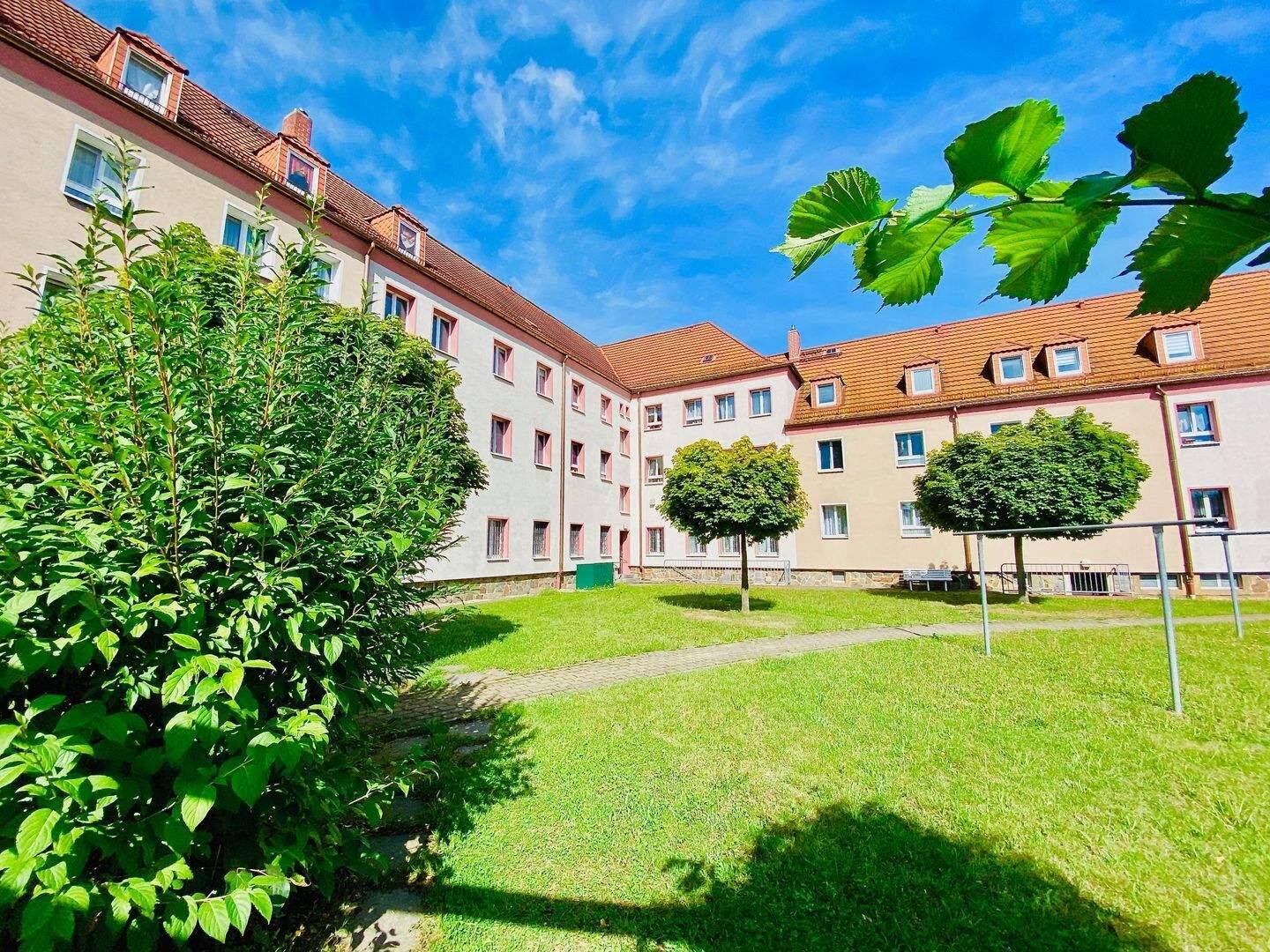 Wohnen in der grünen Stadt – 2-Raum-Wohnung in Ronneburg, 7580 Ronneburg