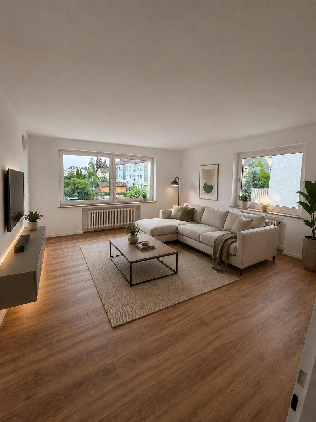 **Gepflegte 4-Zimmer-Wohnung mit Südbalkon, Bad Wörishofen-Gartenstadt**, 86825 Bad Wörishofen