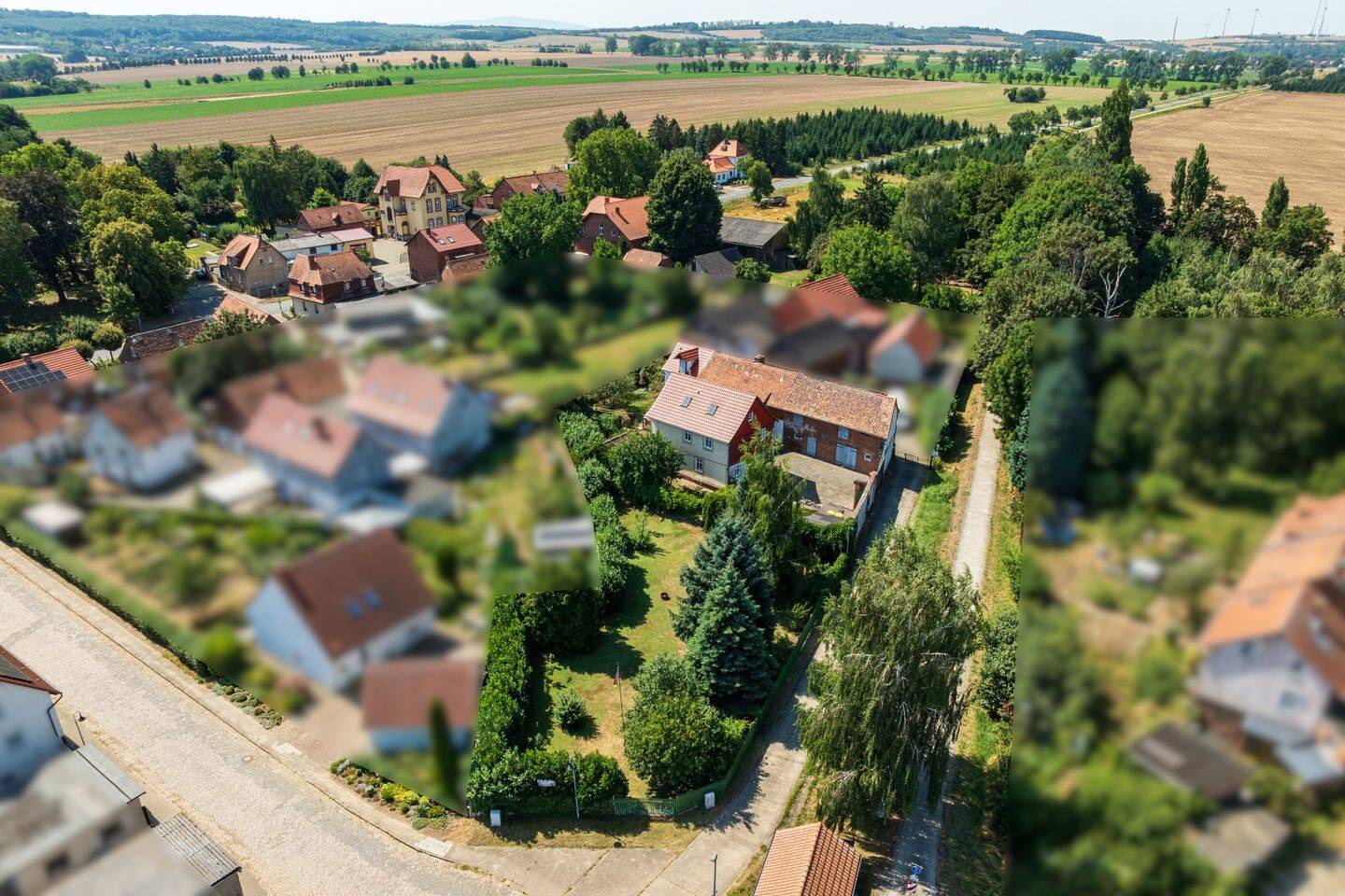 Viel Platz & Privatsphäre – Leben mit Haus, Garten & Scheune, 38836 Huy