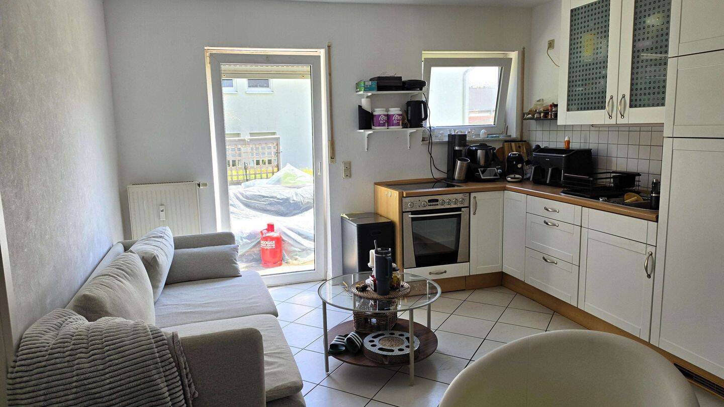 Gemütliche Terrassenwohnung NUR für eine EINZELPERSON mit EBK in ruhiger Top-Lage (Nähe Baggerssee), 65582 Diez