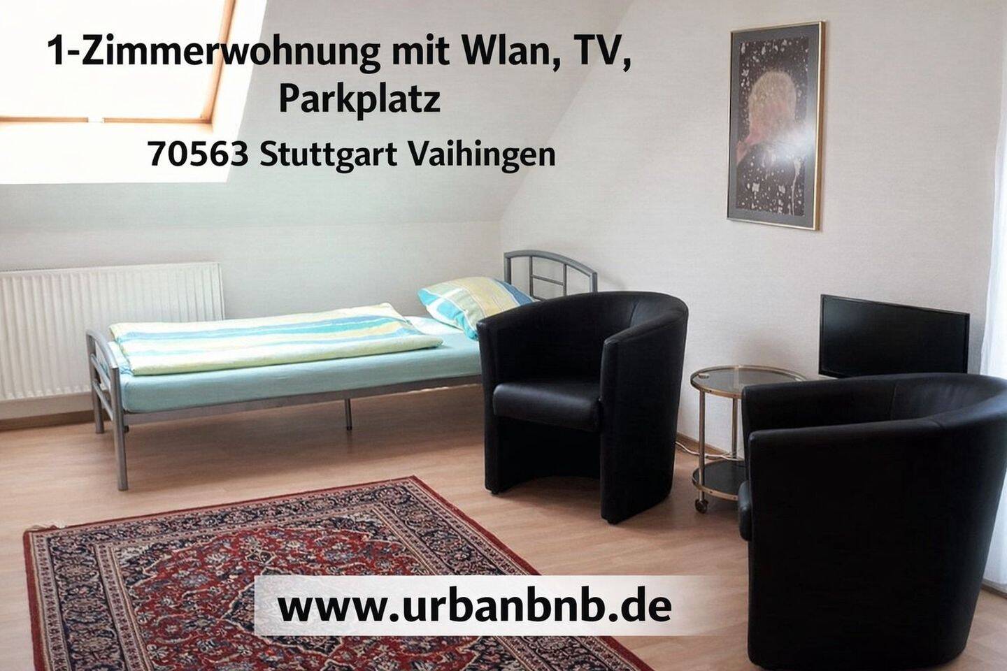 Wohnen auf Zeit Stuttgart Vaihingen – übernachten ab 1 Monat, 70563 Stuttgart (Vaihingen)