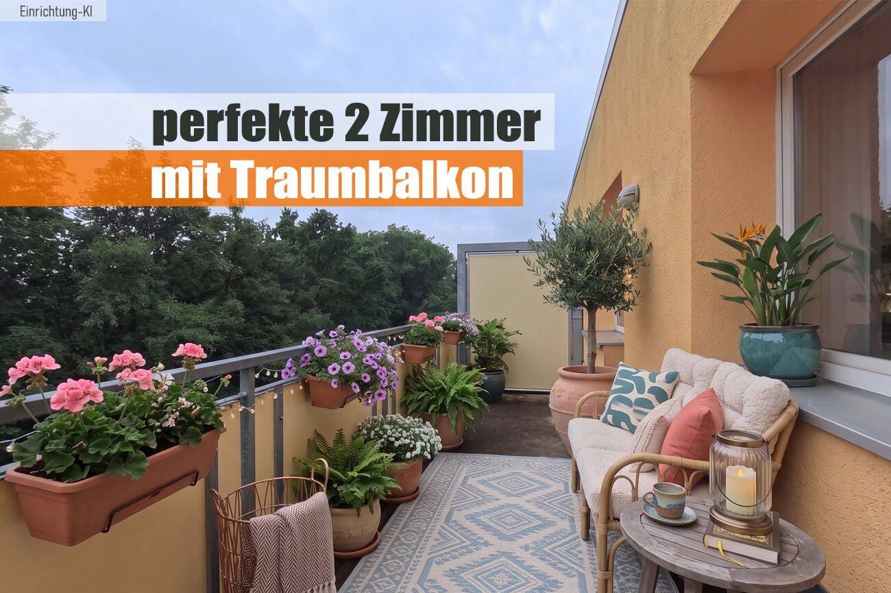 Perfekte 2-Zimmer in traumhafter Stadtparklage mit großen Sonnenbalkon!, 9120 Chemnitz (Altchemnitz Bernsdorf Helbersdorf Kapellenberg)