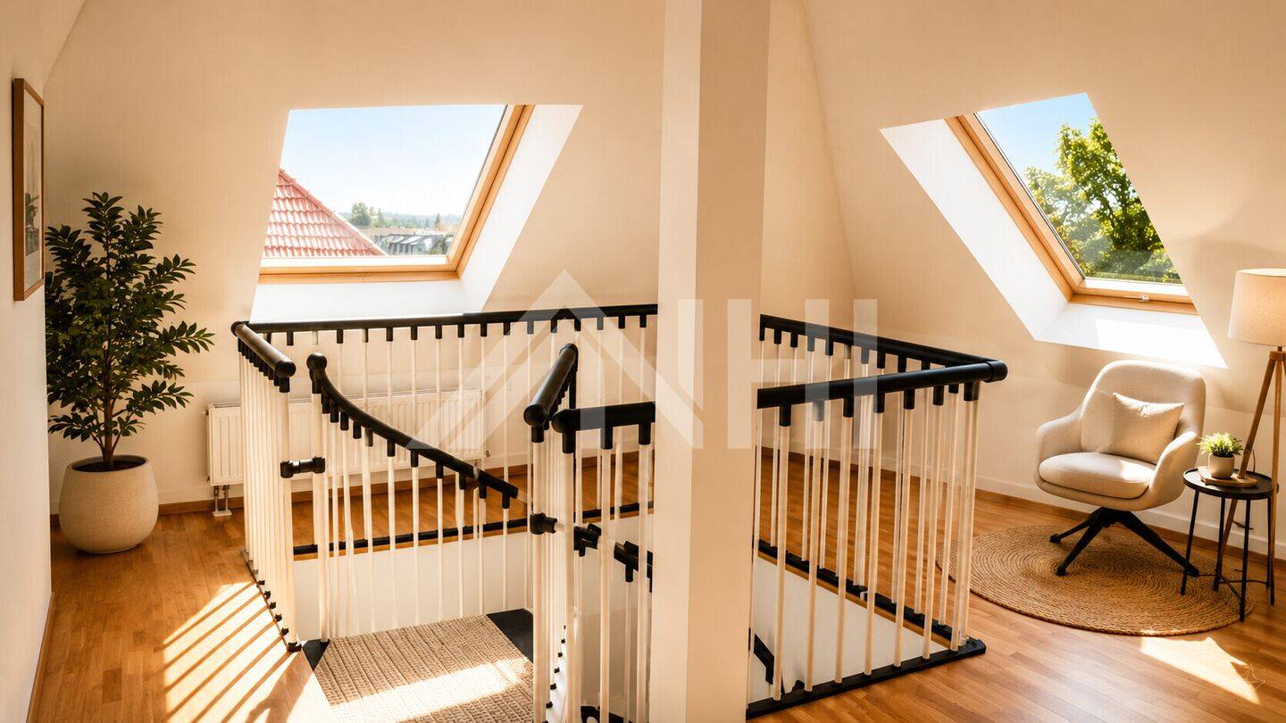 Zwei Ebenen, viel Charakter … Ihre neue Wohnung in Markkleeberg., 4416 Markkleeberg