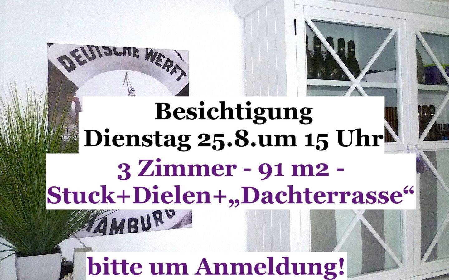 ELBE nur ein paar Schritte – sehr großer Balkon – 3 Salons – Wohnküche und exquisites Ambiente in Altbauperle direkt am Hafen, 20359 Hamburg (Altona Altona-Altstadt Neustadt Sankt Pauli Sternschanze)