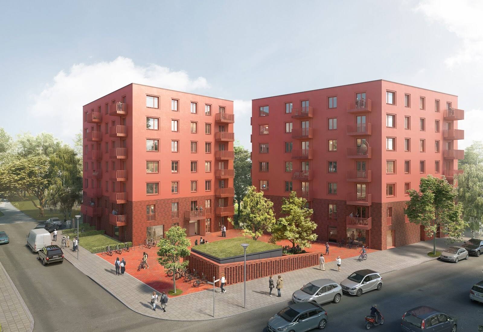 Familienwohnung im Neubau frei, 13587 Berlin (Spandau Hakenfelde Kolonie Wannseeaten Siedl. Wohnsiedlung Hakenfelde)