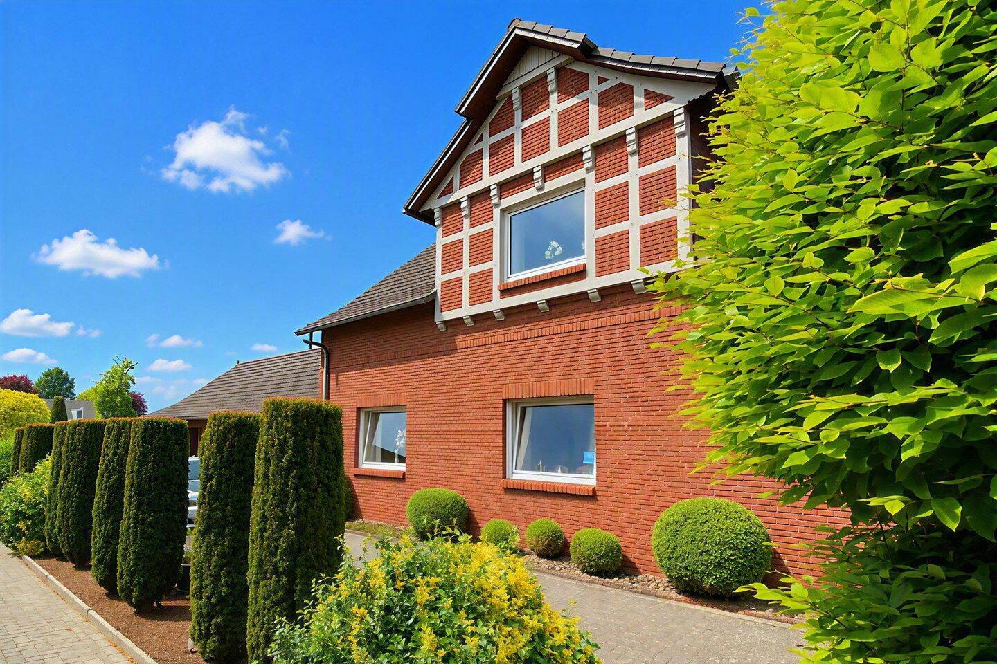 Von Privat: Großzügiges Ein- oder Zweifamilienhaus in Sackgassen-Lage (optional mit Baugrundstücken), 49429 Visbek
