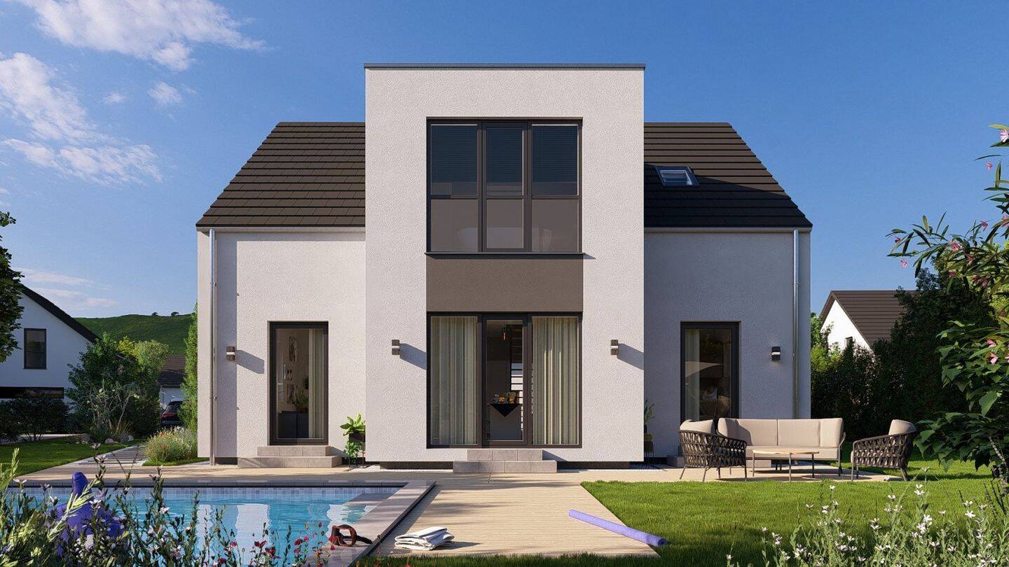 Modernes Einfamilienhaus Highline 7 – clever und großzügig, 76476 Bischweier