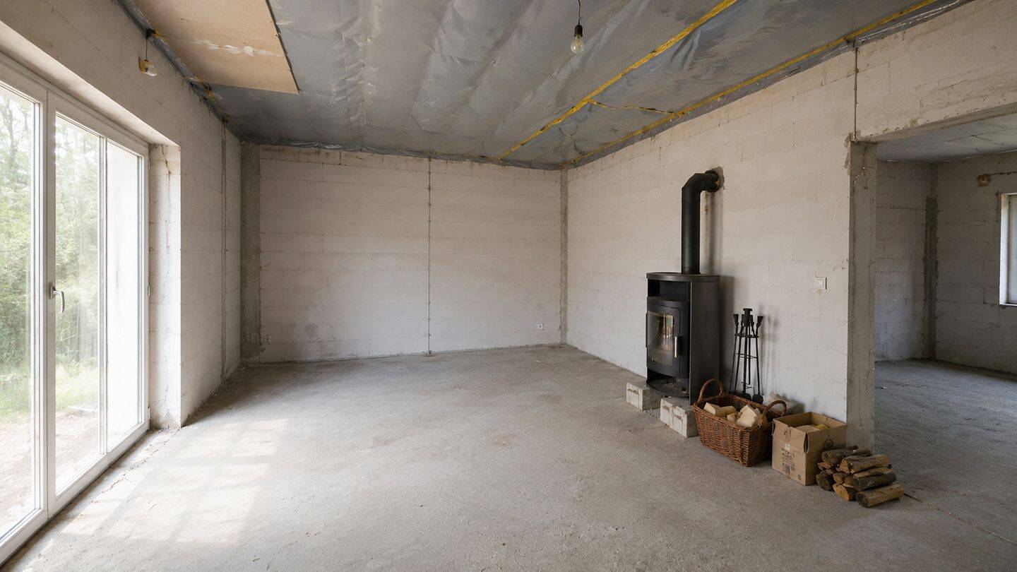 Waldidylle in Borkwalde – Rohbau mit Potenzial auf 1.349 m² Grundstück, 14822 Borkwalde