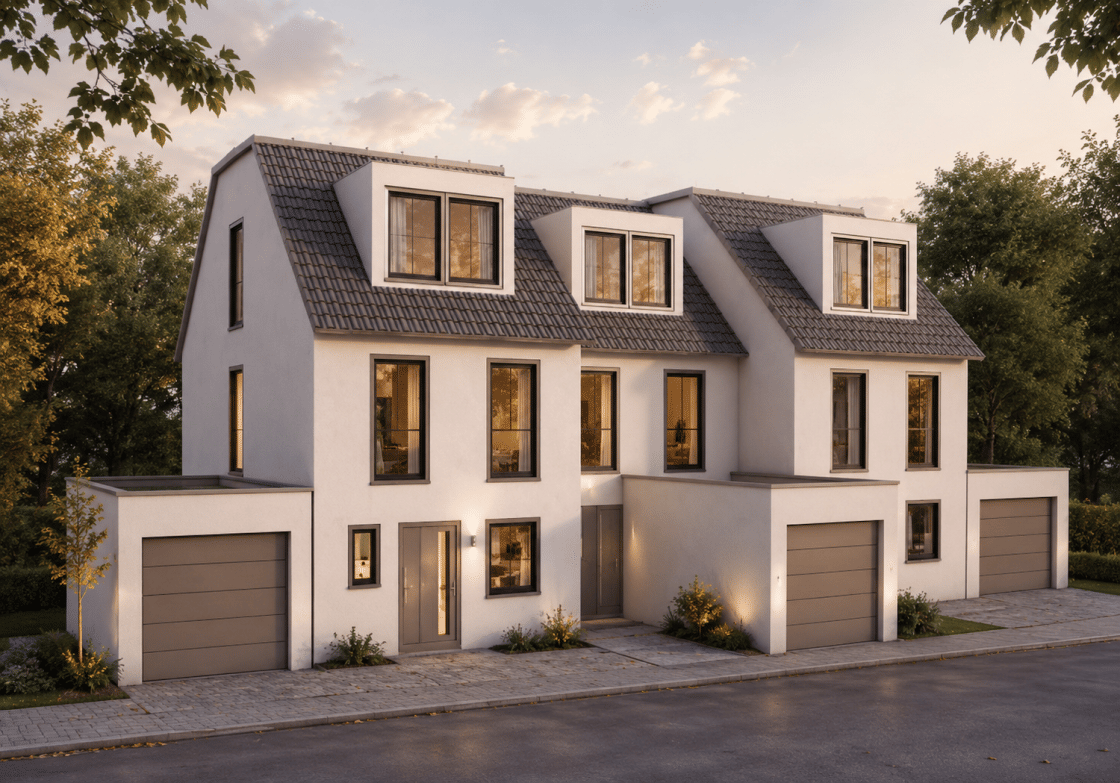 NEUBAU – Reihenmittelhaus in ruhiger Lage von Stuttgart-Vaihingen