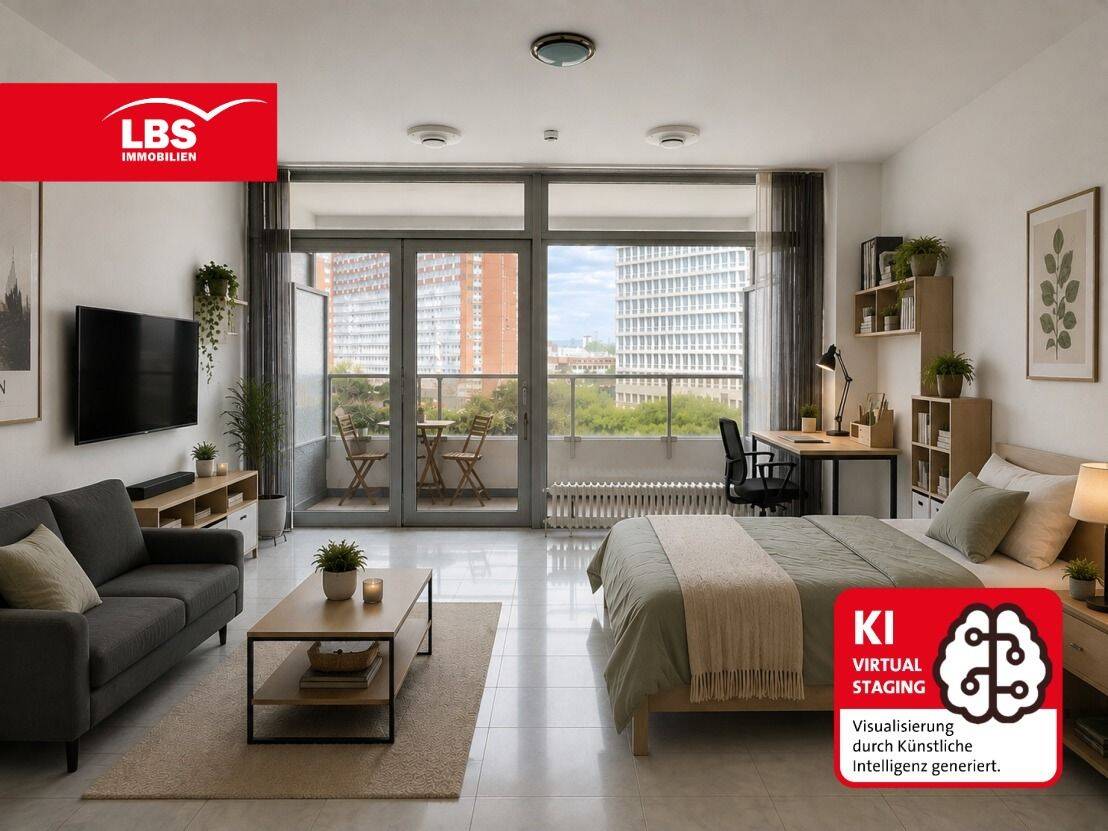 Sofort bezugsfreies 25qm Apartment im Uni-Center Köln inkl. Stellplatz, 50939 Köln (Lindenthal Klettenberg Sülz)