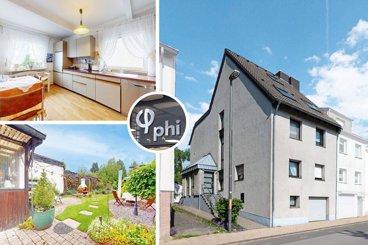 PHI AACHEN – Charmantes Zweifamilienhaus mit schönem Garten in Aachen-Eilendorf!, 52080 Aachen