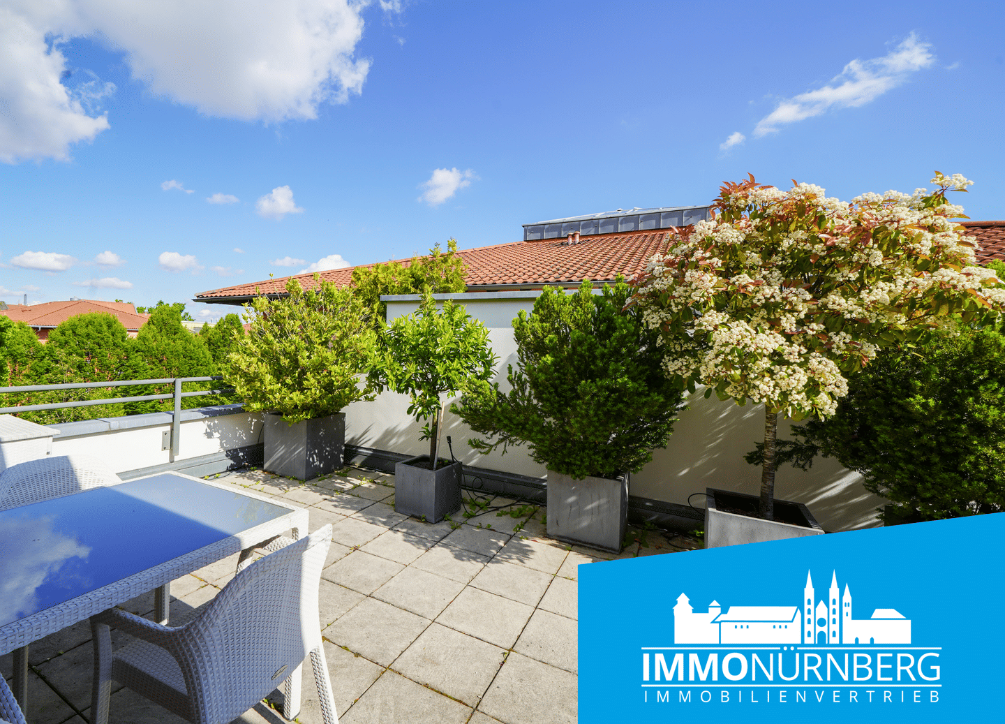 Toskana-Flair in Hummelstein: Penthouse mit 40 m² Dachterrasse, 90461 Nürnberg