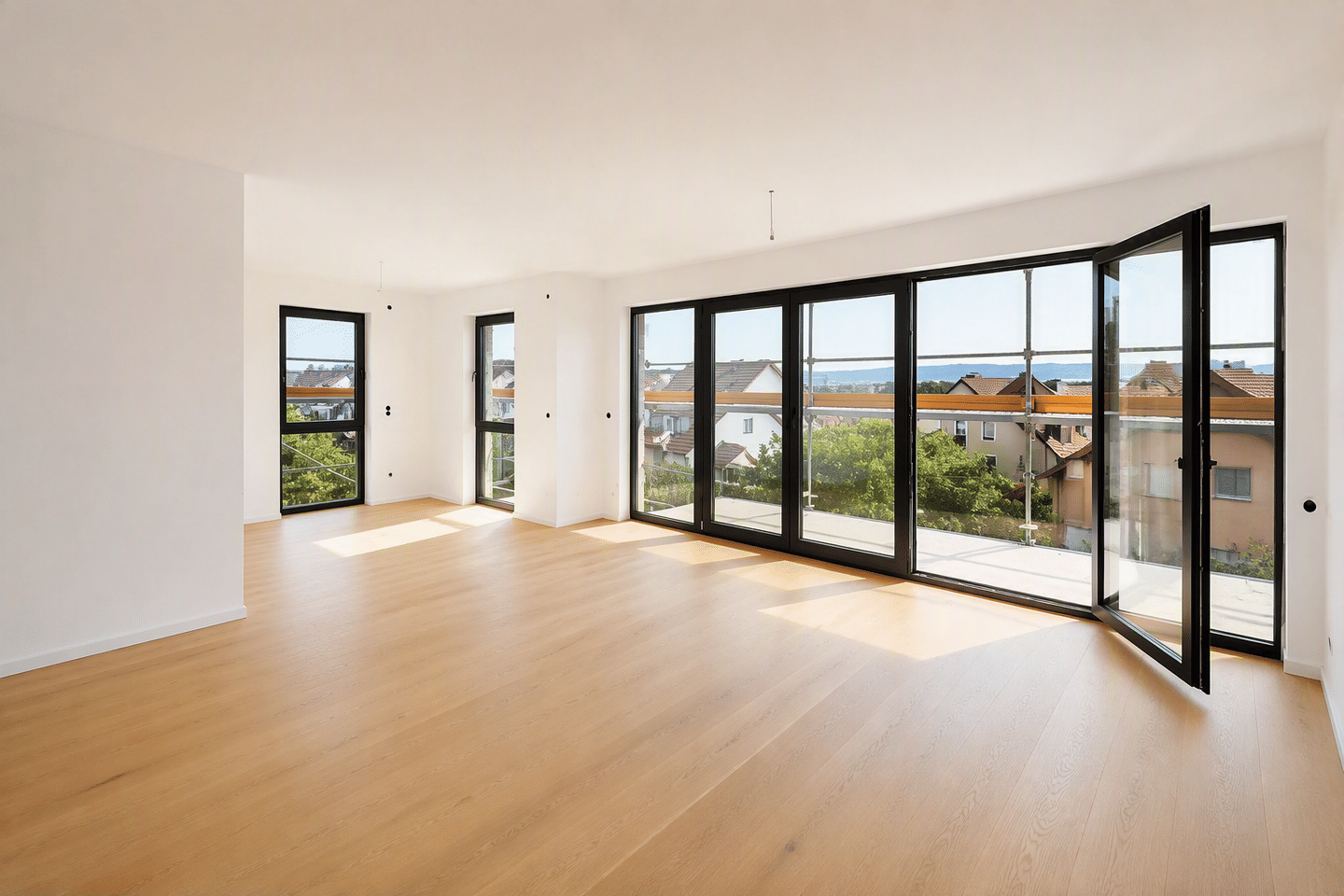 Wohnen mit Weitblick: 2-Zimmer-Neubau-Erstbezug mit Panoramaausblick, Balkon,Aufzug, TG Stellplatz, 97475 Zeil a. Main (Zeil)
