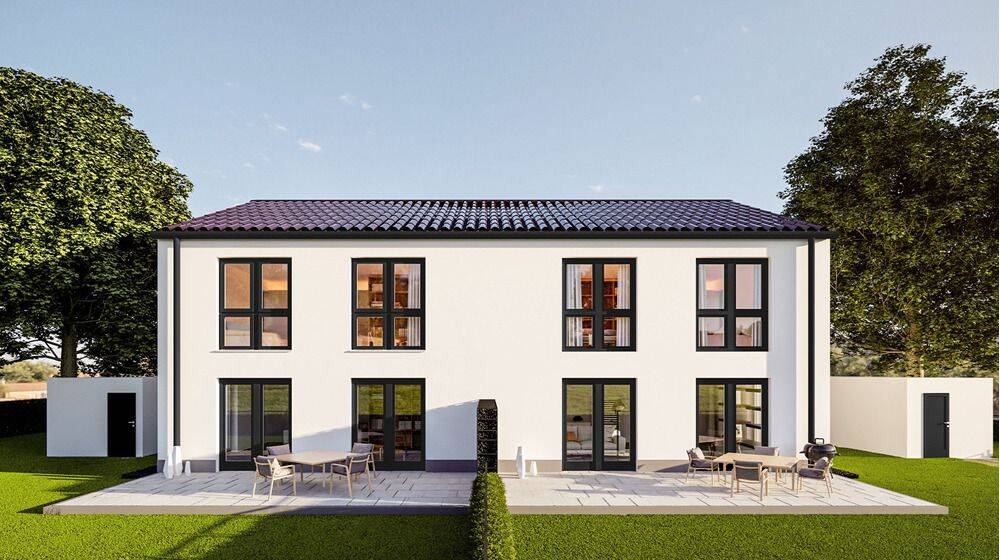 neue Doppelhaushälfte (Haus C) KFW 55 in der Ortsmitte, 86856 Hiltenfingen