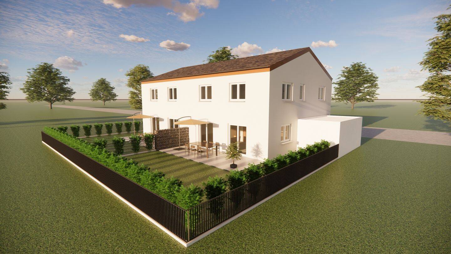 neue Doppelhaushälfte (Haus F) KFW 55 in der Ortsmitte, 86856 Hiltenfingen