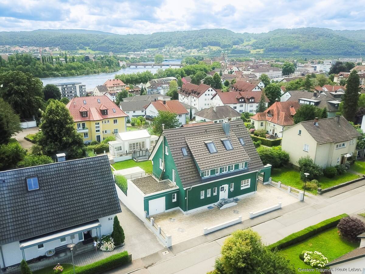 Villa Verde | Kernsanierte Architektenvilla mit Panoramablick auf den Rhein in Bad Säckingen, 79713 Bad Säckingen