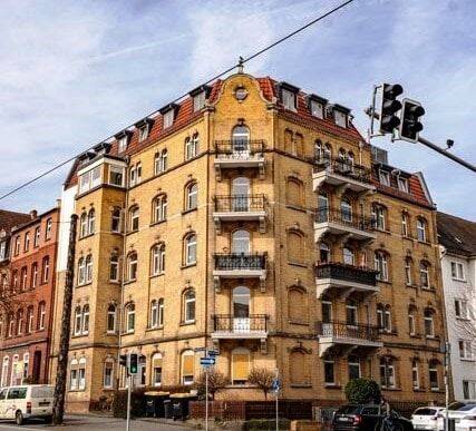 4 Zimmer – ETW in einem kernsaniertem Gründerzeithaus nahe Goethealnage zur Anlage – vermietet-