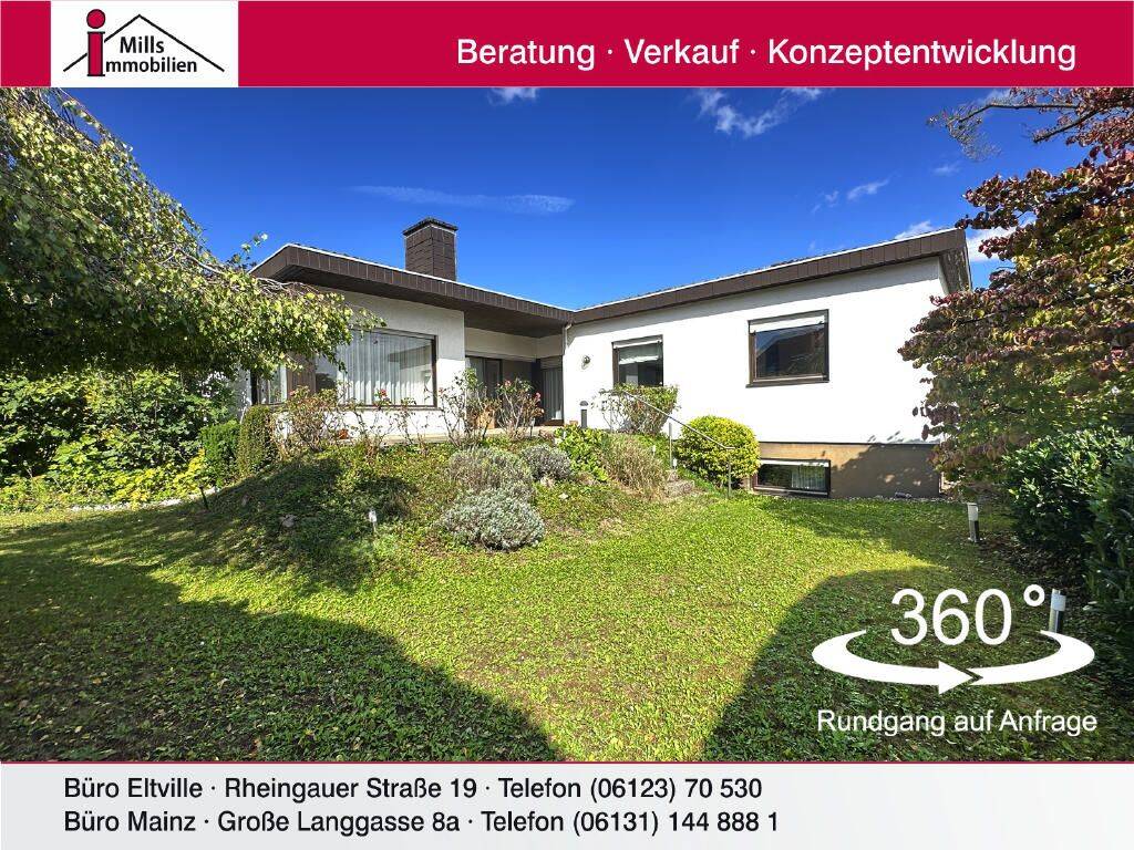 Attraktiver freistehender Bungalow mit Terrasse und Garten, 65343 Eltville am Rhein