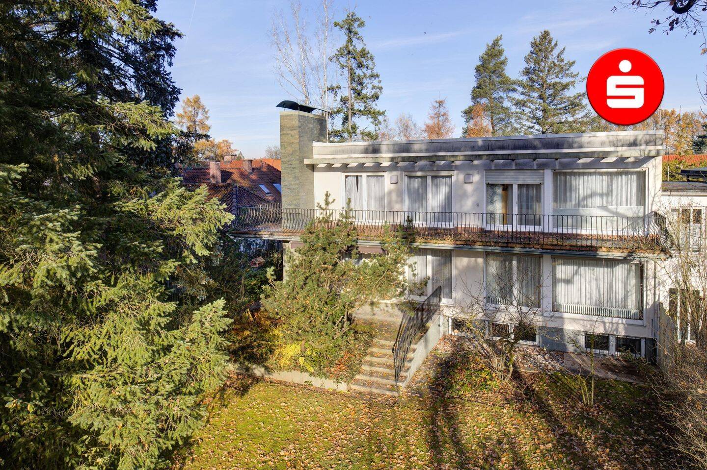 Seltene Gelegenheit – Flachdach Architektenhaus in ruhiger Lage in Nürnberg Laufamholz, 90482 Nürnberg (Freiland Laufamholz Mögeldorf Rehhof Unterbürg)