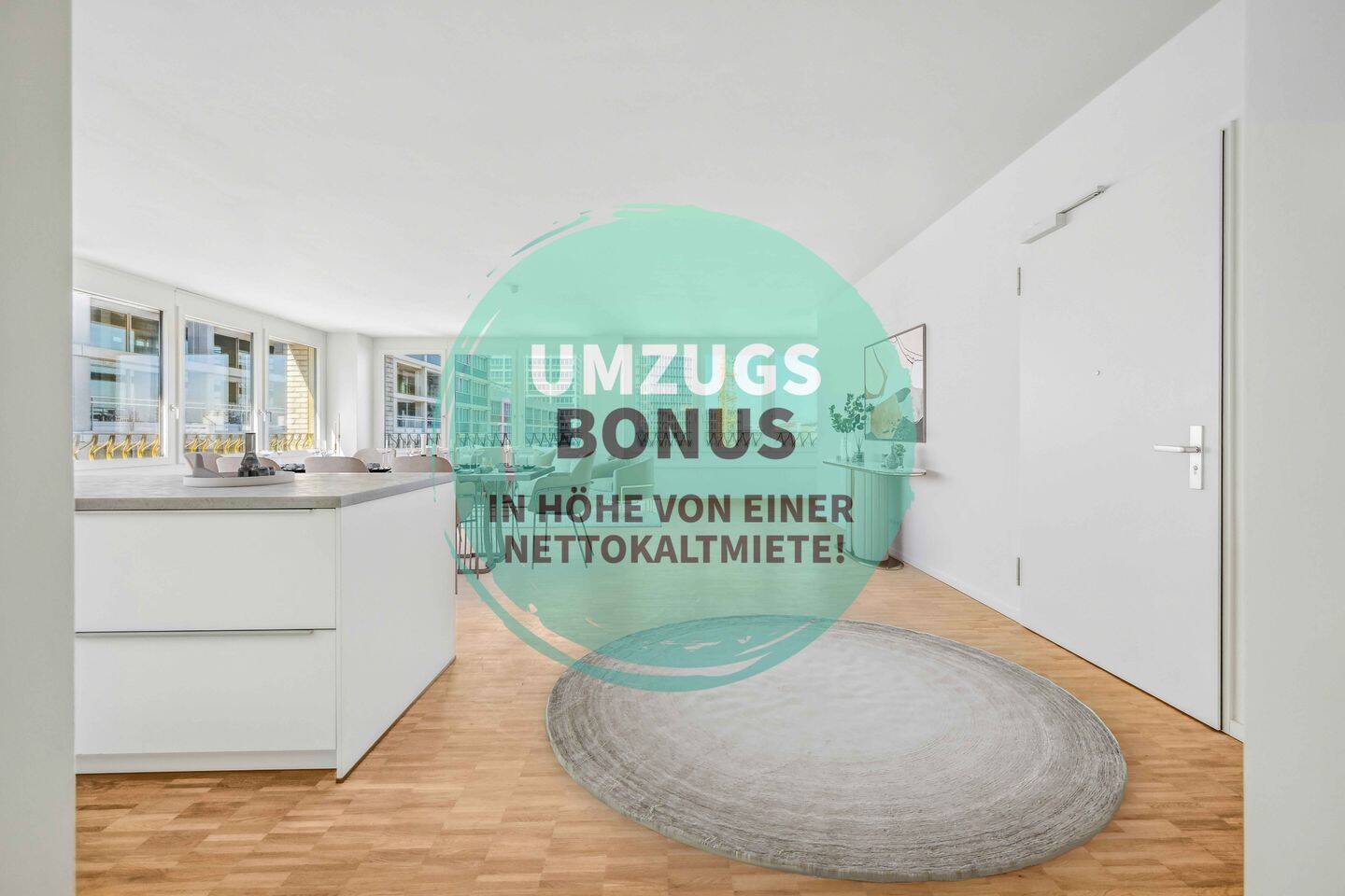 Bright and Stylish – Modernes 2-Zimmer-Apartment mit Loggia im Crown II, 10557 Berlin (Mitte Hansaviertel Moabit Tiergarten)