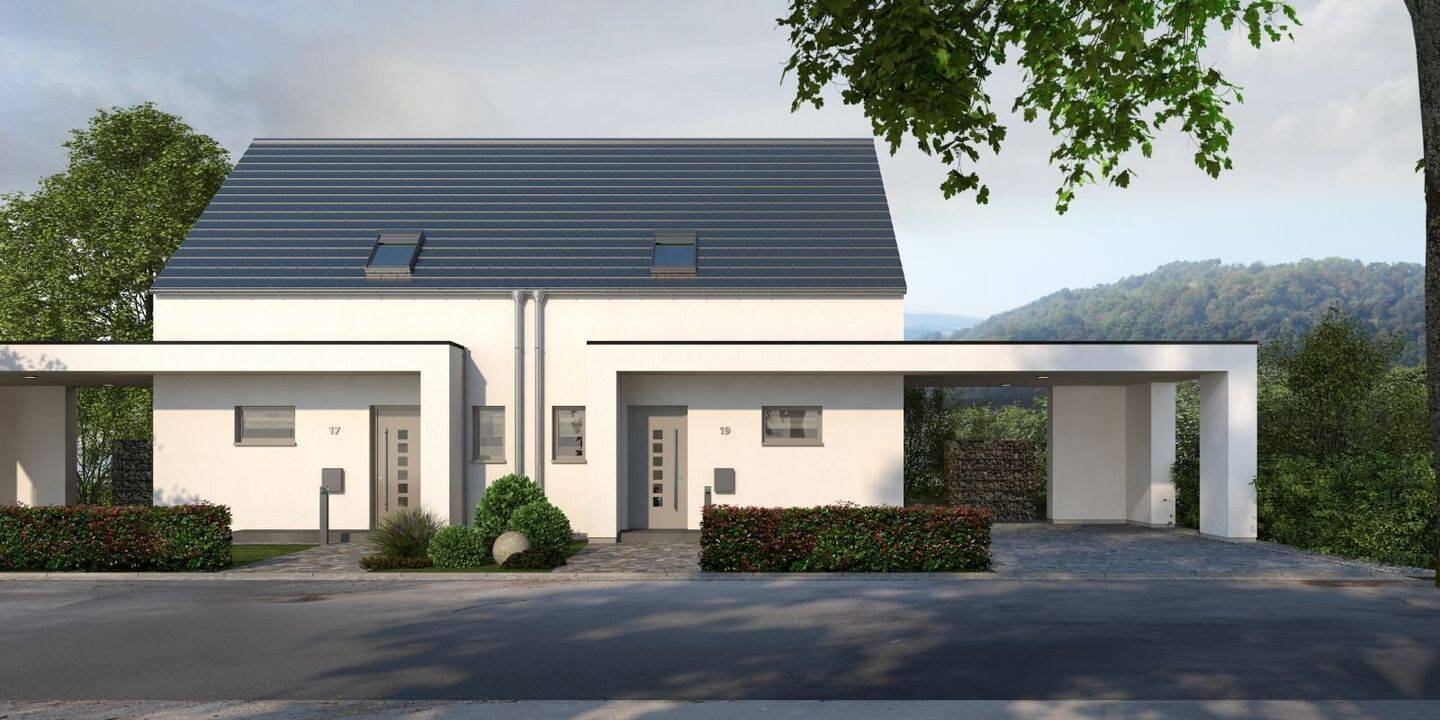 Double 10 – Modernes Doppelhaus mit großzügigem Wohnkomfort und nachhaltiger Technik, 76479 Steinmauern