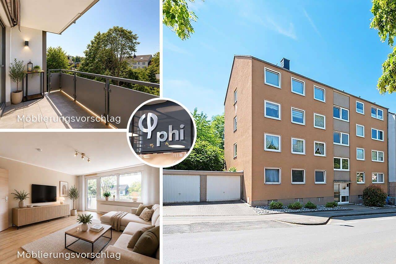 PHI AACHEN – Einziehen und wohlfühlen: Modernisiertes Wohnjuwel mit Südwest-Loggia!, 52078 Aachen